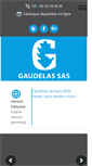 Mobile Screenshot of gaudelas.com