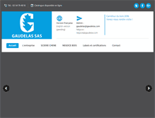 Tablet Screenshot of gaudelas.com